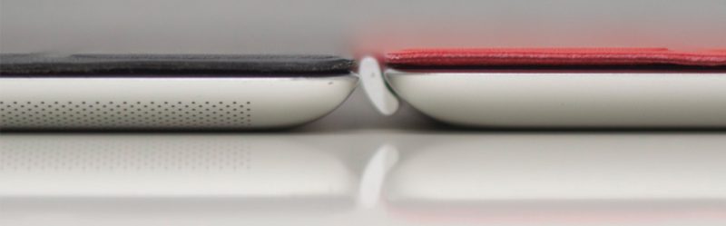 Das iPad 4 ist 0,6mm dicker und 49g schwerer als das iPad 2. Kann man wohl verschmerzen.