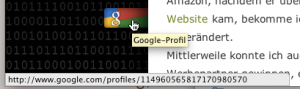 chrome-statusleiste