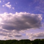 Blick vom Balkon